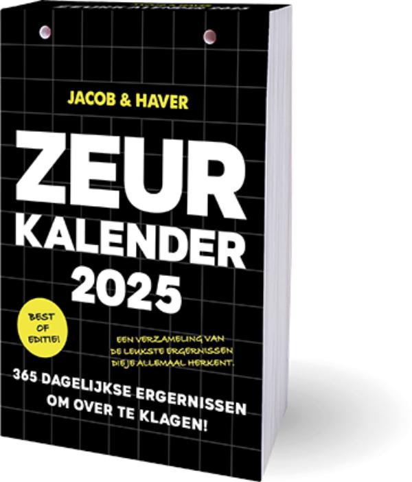 Omslag van Zeurkalender 2025