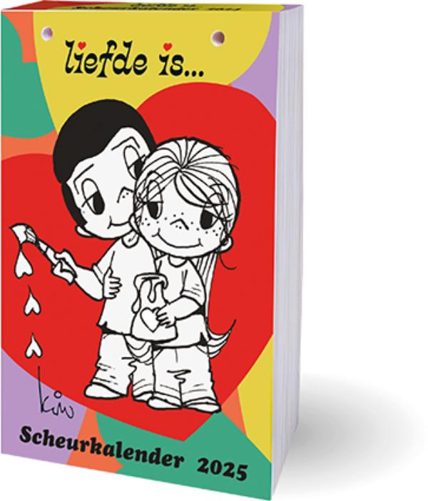 Omslag van Liefde is... scheurkalender - 2025