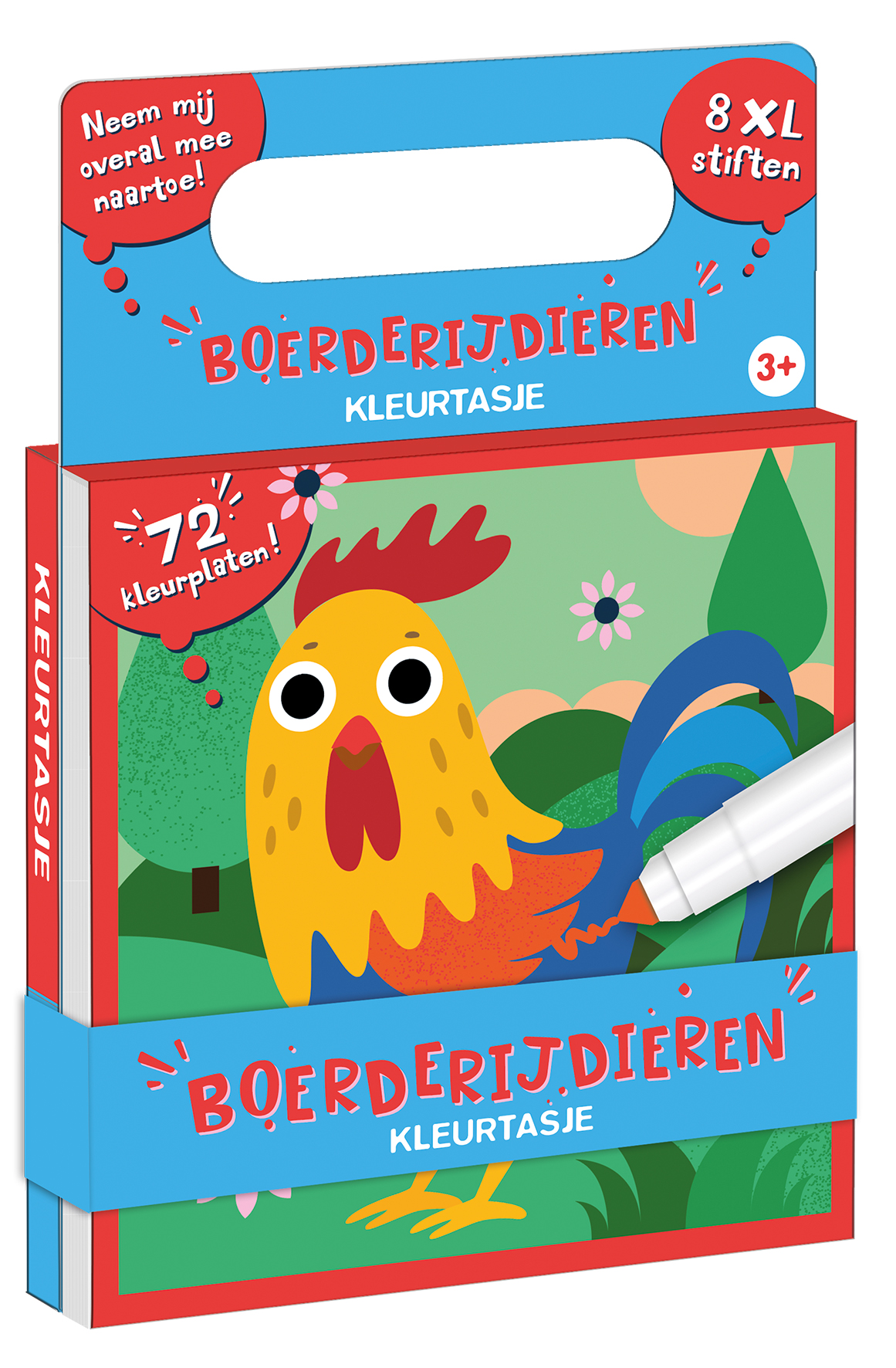 Omslag van Kleurtasje - Boerderijdieren