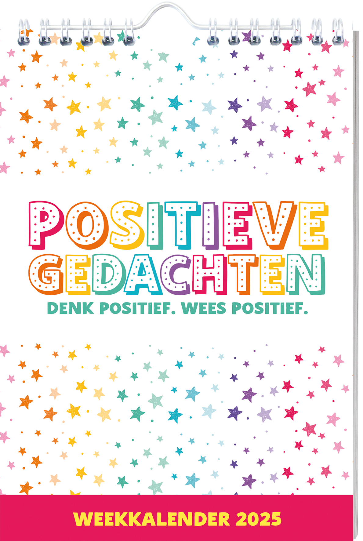 Omslag van Positieve gedachten weekkalender - 2025