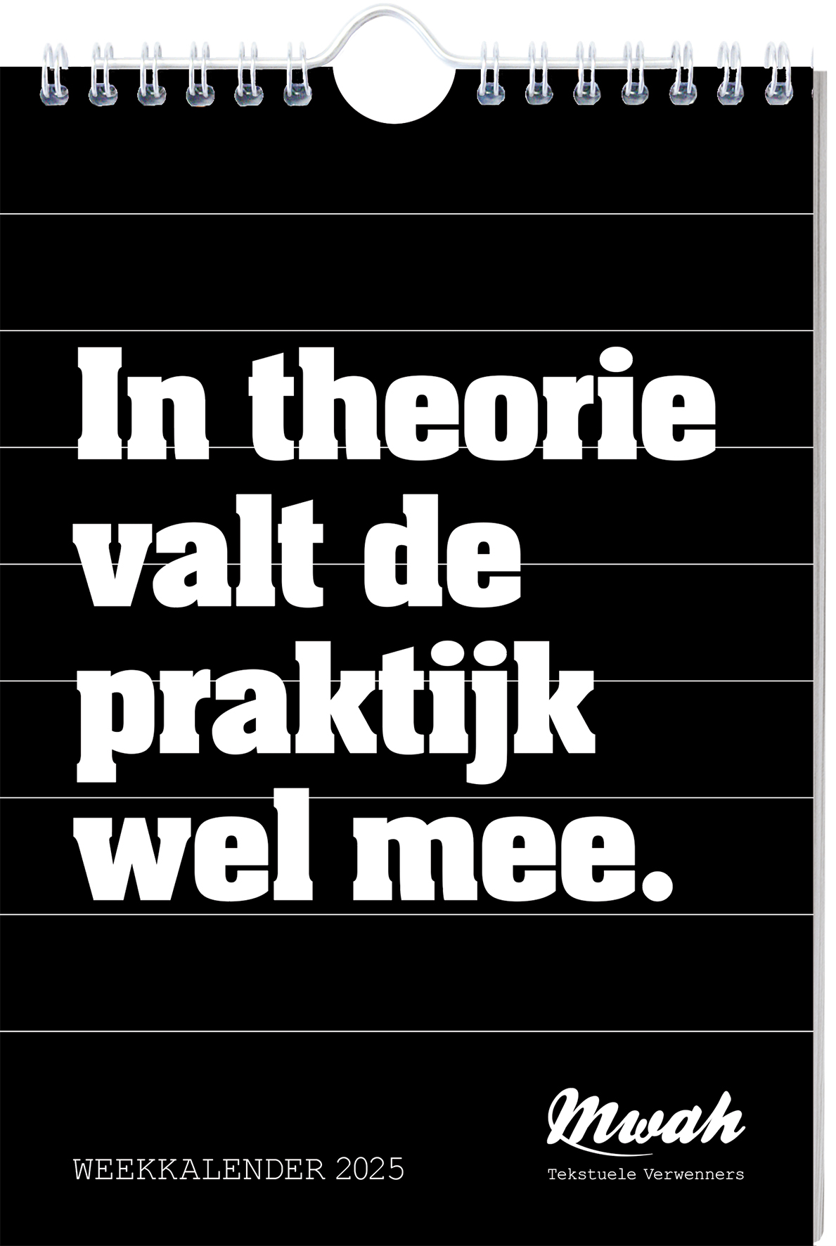 Omslag van Mwah weekkalender - 2025
