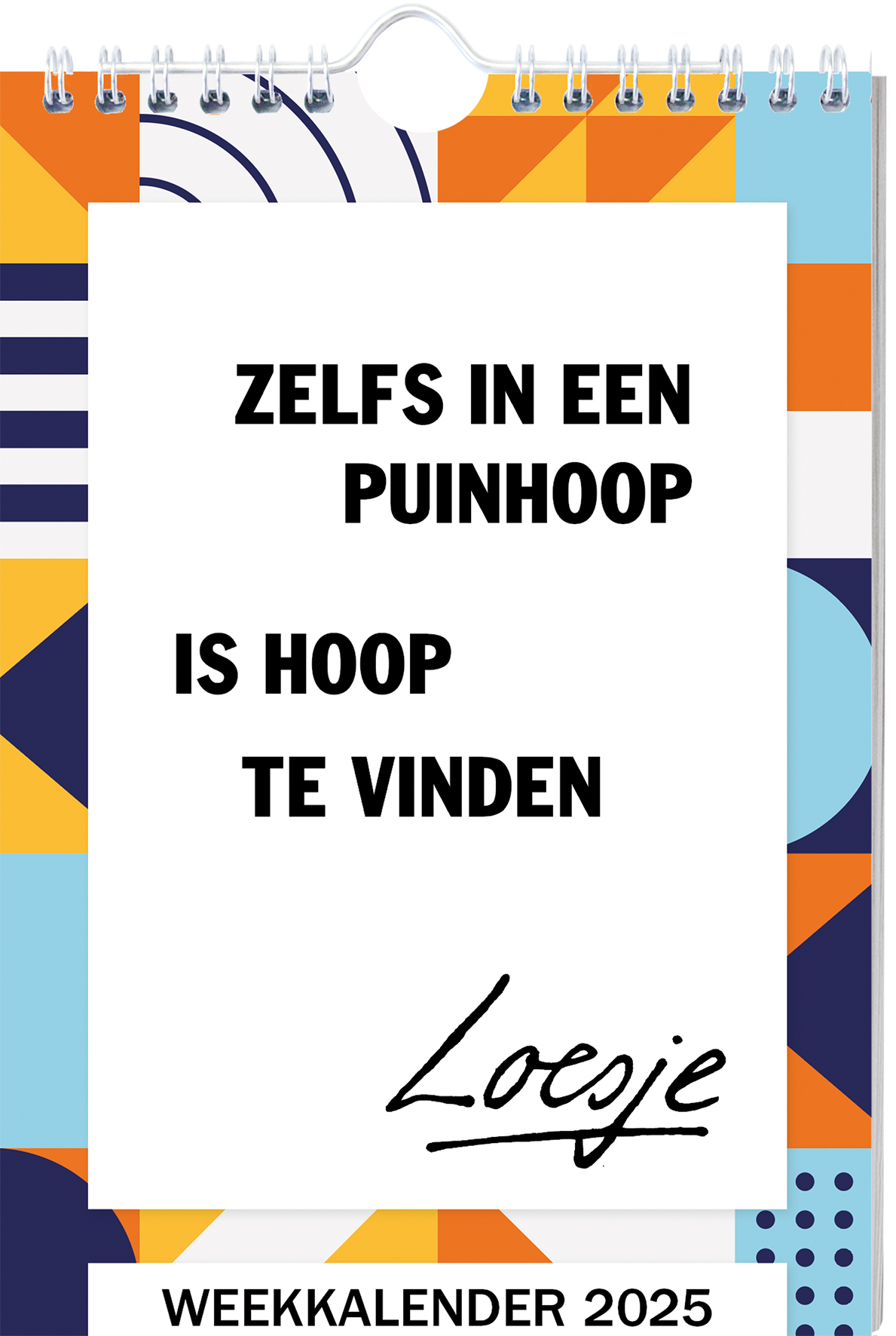 Omslag van Loesje weekkalender - 2025