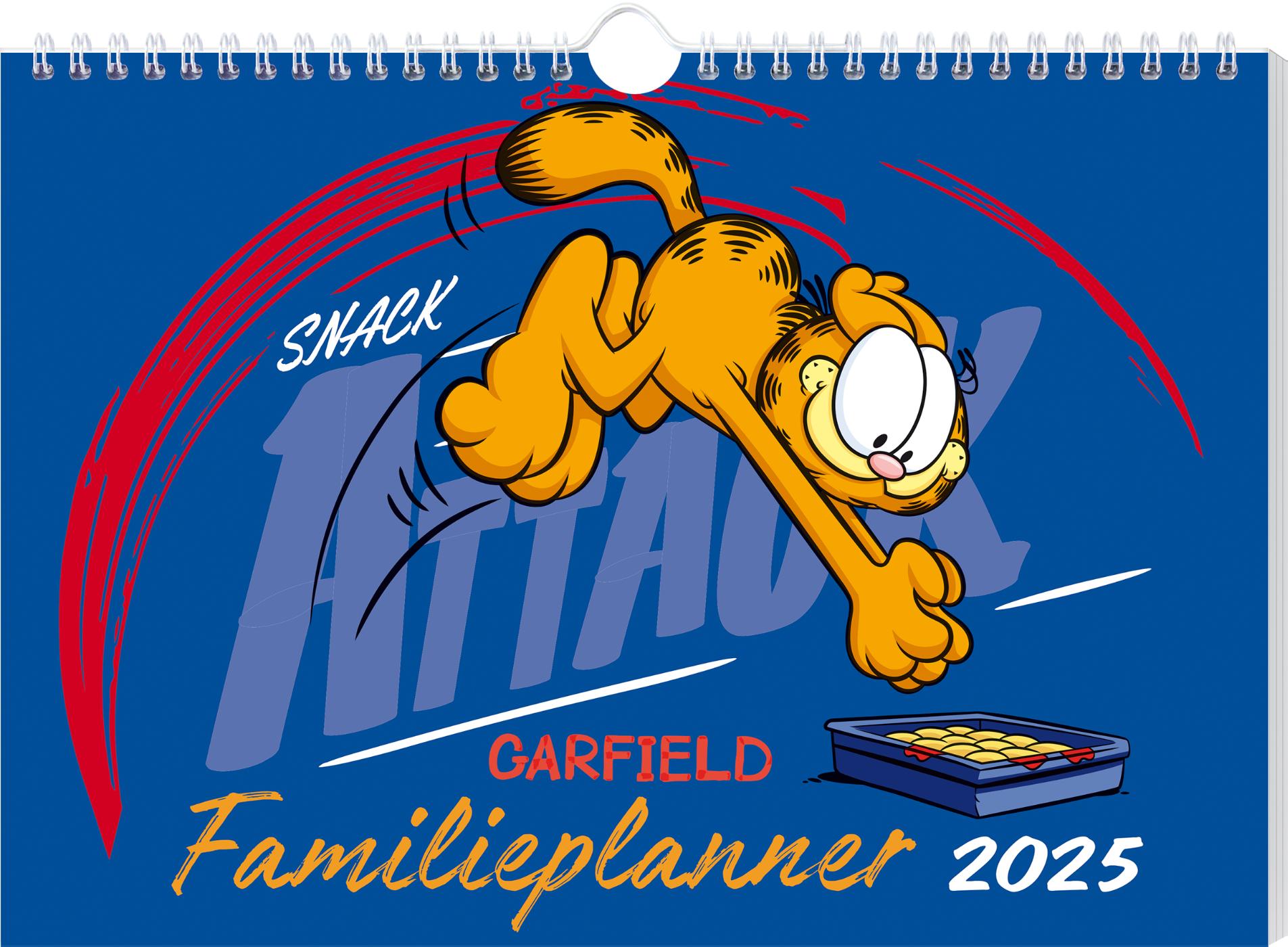 Omslag van Garfield familieplanner - 2025
