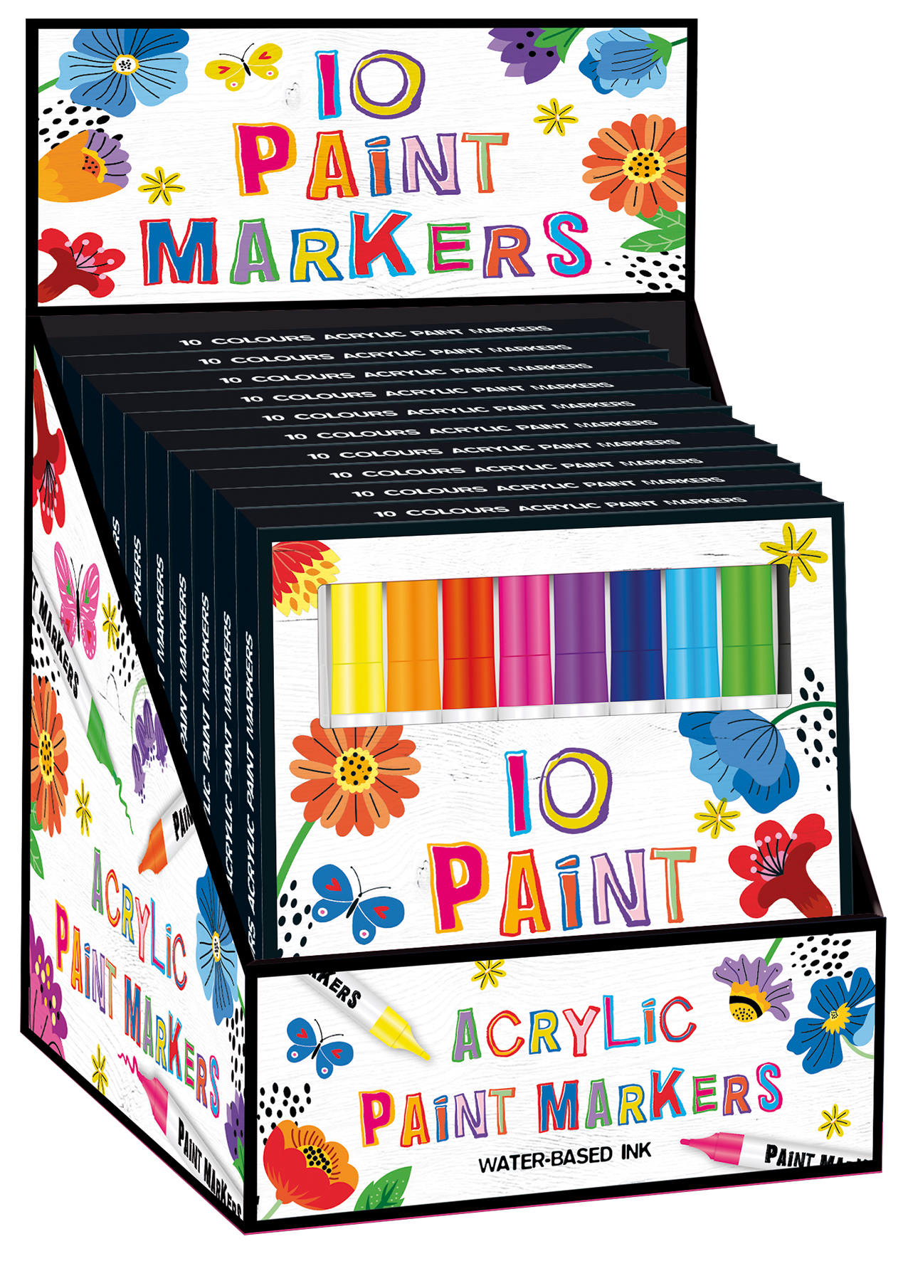 Omslag van Display 10 x 10 Paint Markers Box
