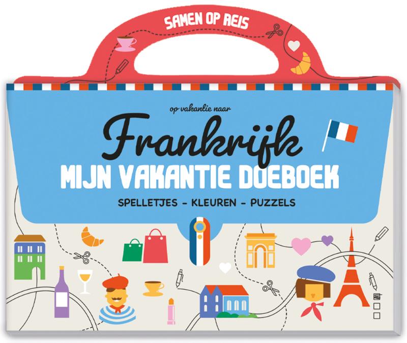 Omslag van Mijn vakantie doeboek - Frankrijk