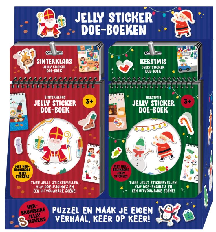 Omslag van Display Jelly sticker doe-boeken 2 x 6 ex.