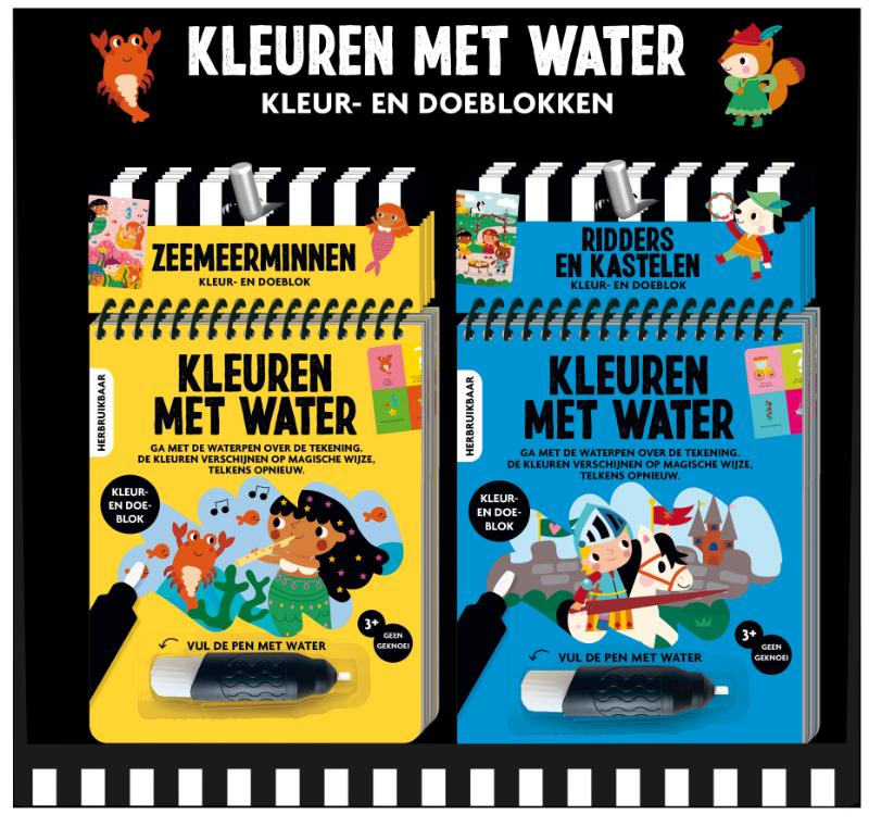 Omslag van Display kleuren met water 5 - 2 x 5 ex.