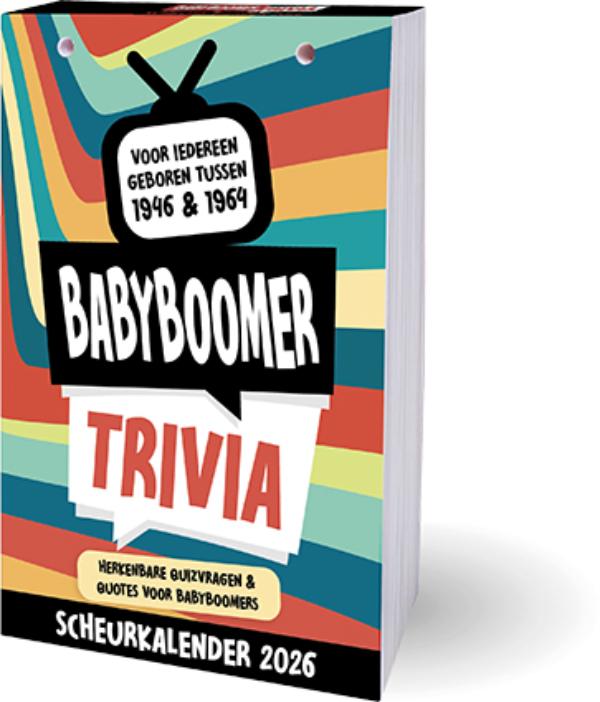 Omslag van Babyboomer scheurkalender - 2026