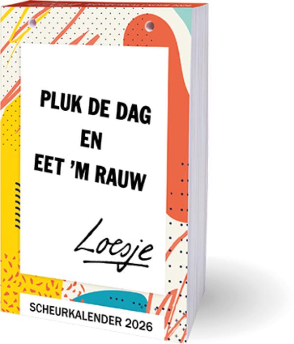 Omslag van Loesje scheurkalender 2026