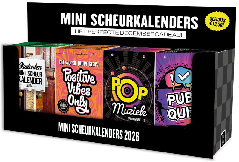 Omslag van Display mini scheurkalender - 2026