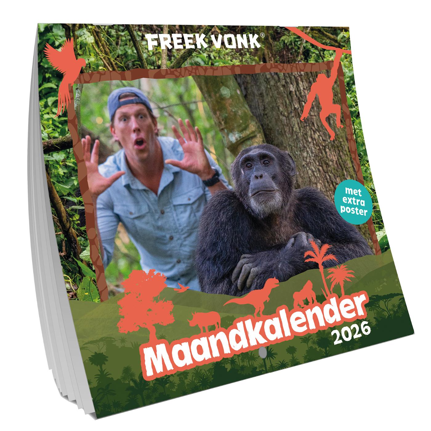 Omslag van Freek Vonk Amerikaanse kalender - 2026