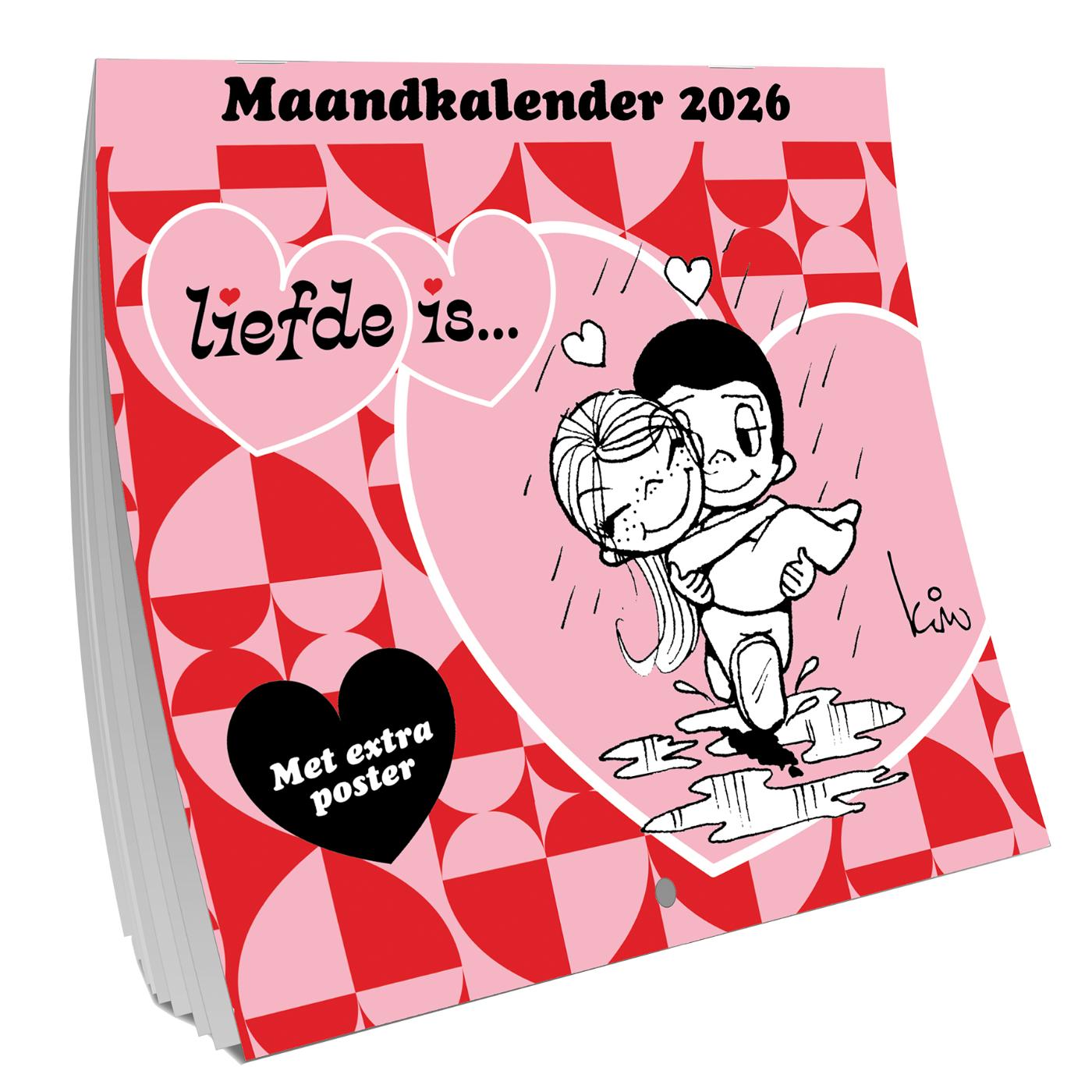 Omslag van Liefde is… Amerikaanse kalender - 2026