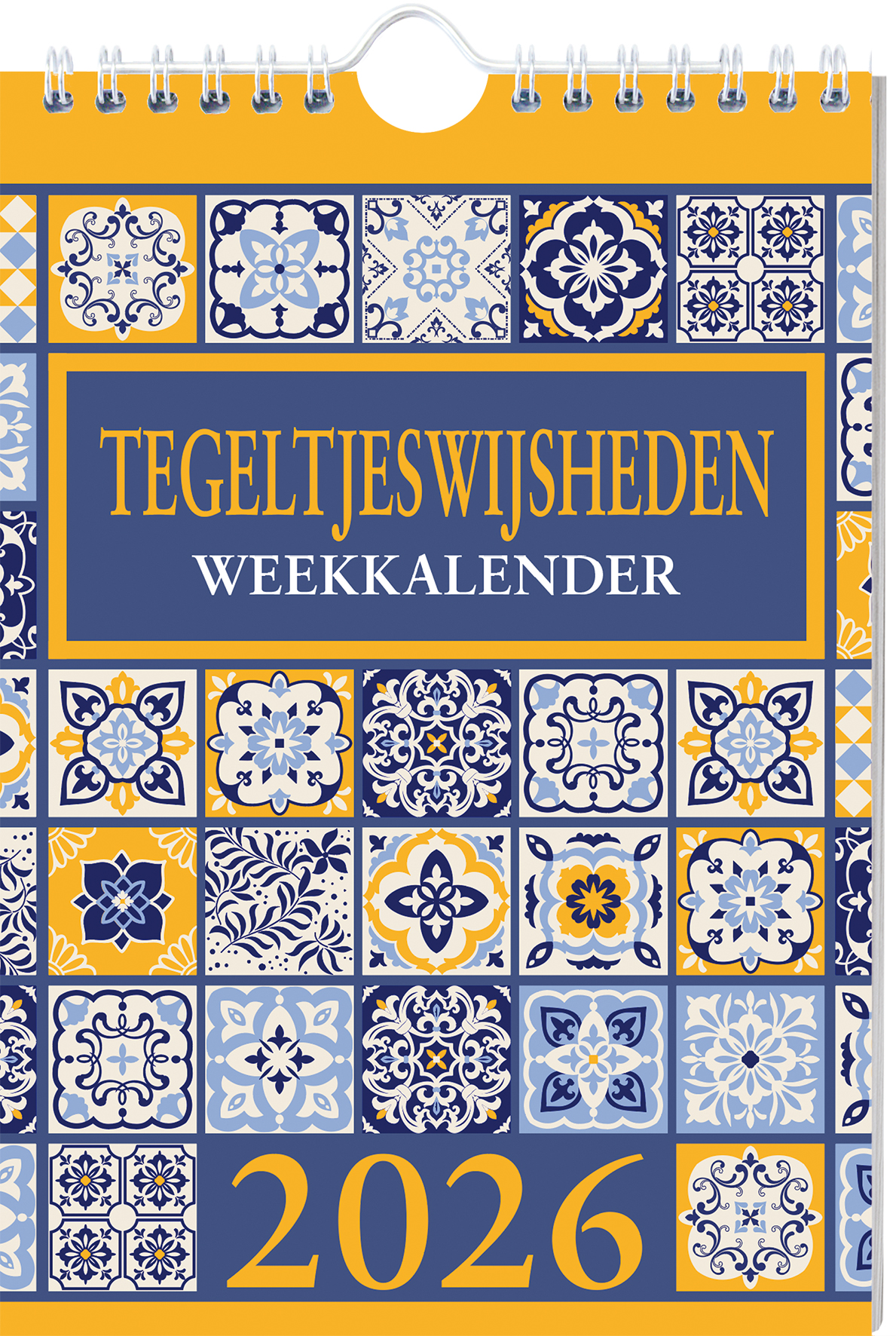 Omslag van Tegeltjeswijsheden weekkalender 2026