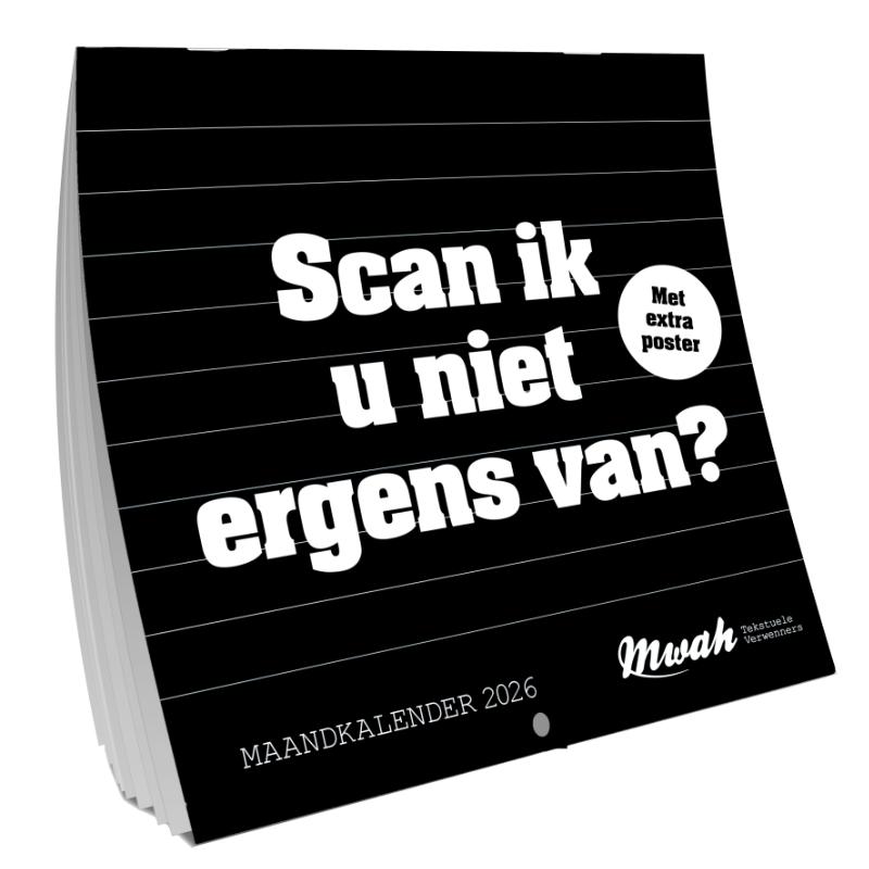 Omslag van MWAH Amerikaanse kalender - 2026