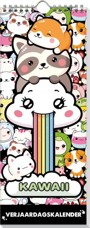 Omslag van Verjaardagskalender - Kawaii