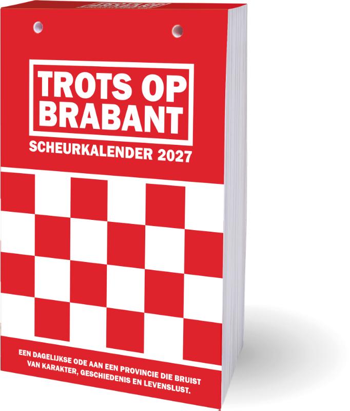 Omslag van Trots op Brabant scheurkalender - 2027