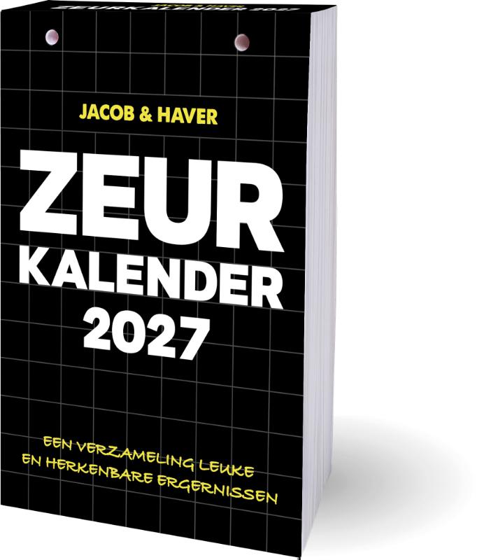 Omslag van Zeurkalender - 2027