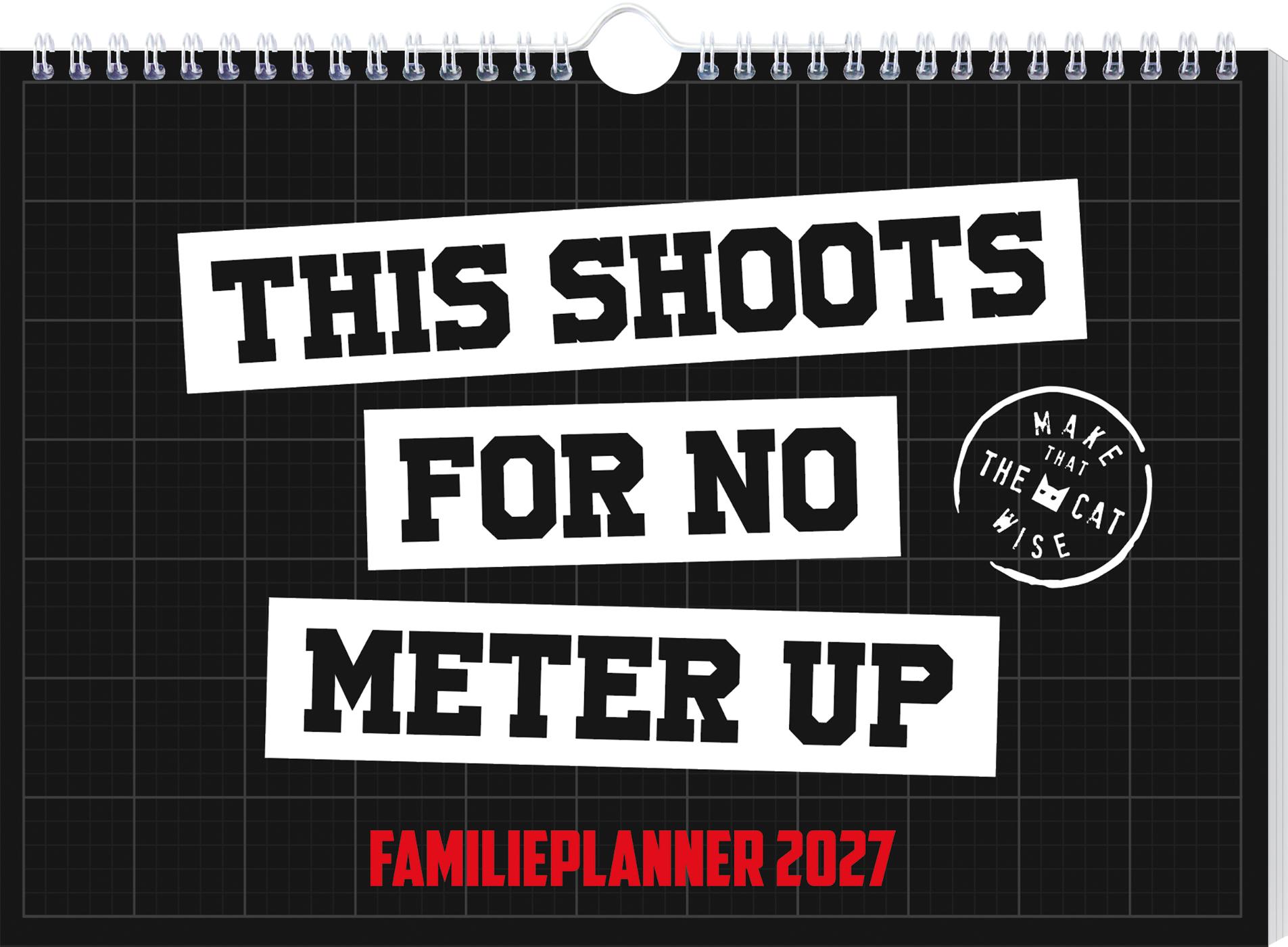 Omslag van Make that the cat wise familieplanner- 2027