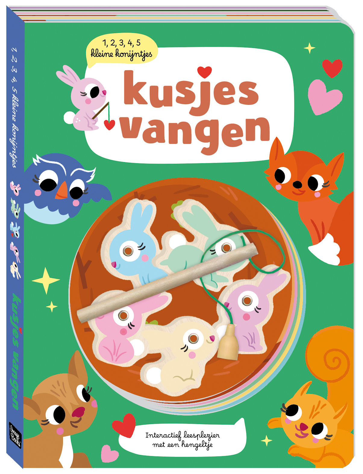 Omslag van Kusjes vangen - Kleine konijntjes