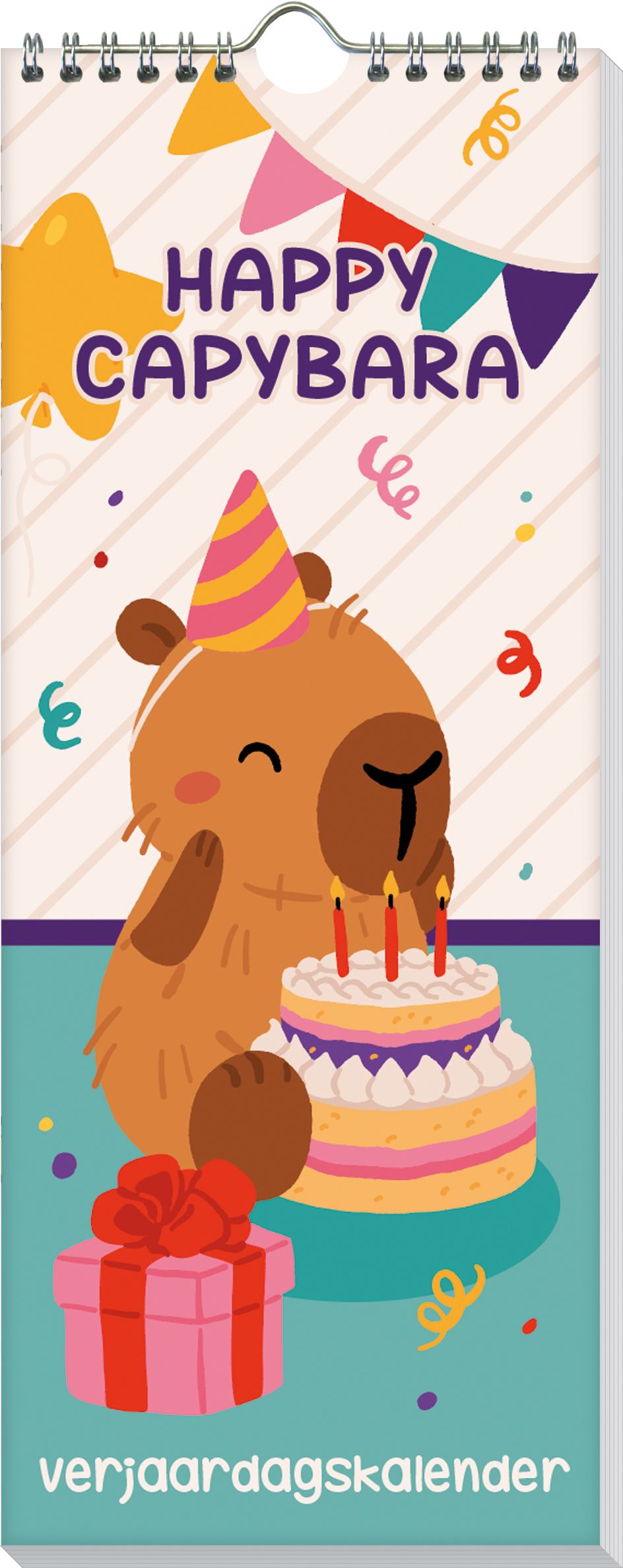 Omslag van Verjaardagskalender - Capybara