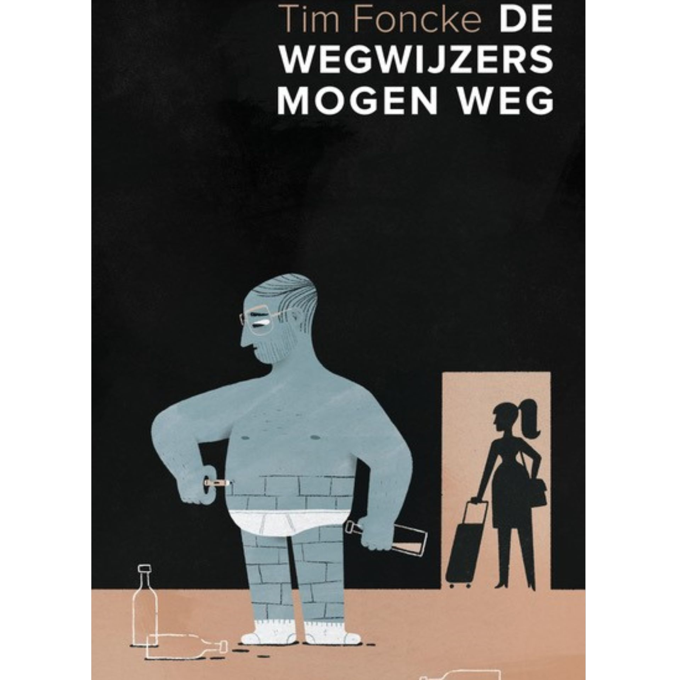 Omslag van De wegwijzers mogen weg