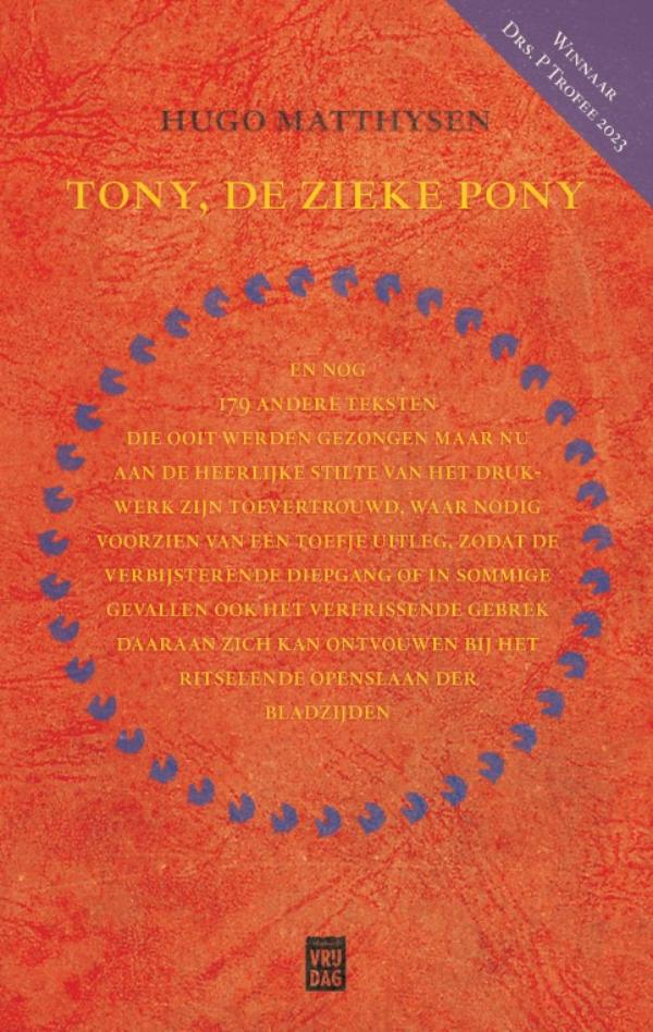 Omslag van Tony, de zieke pony