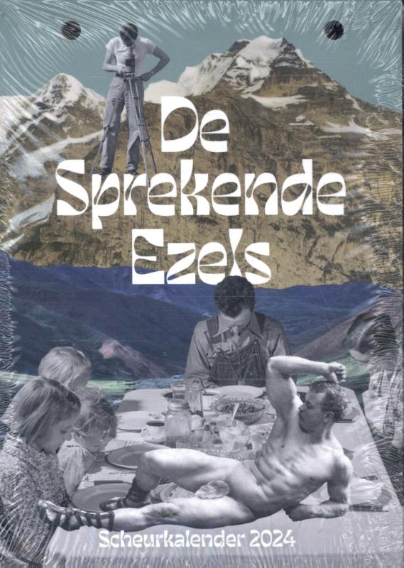 Omslag van De Sprekende Ezels scheurkalender 2024