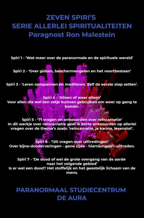 Omslag van 7 Spiri's