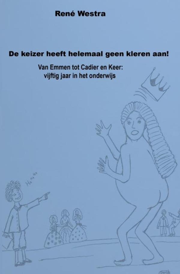 Omslag van De keizer heeft helemaal geen kleren aan!