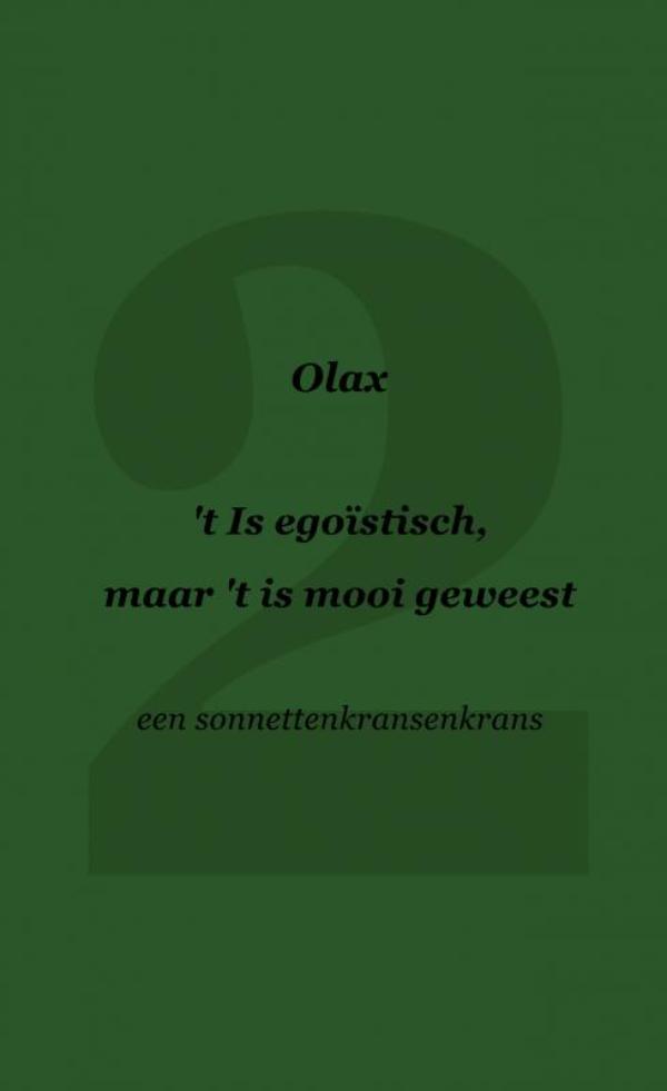 Omslag van 't Is egoïstisch, maar 't is mooi geweest