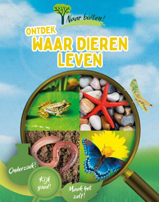 Omslag van Ontdek waar dieren leven