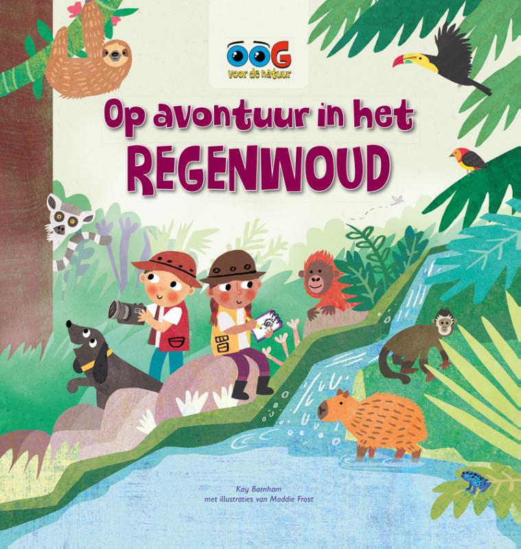 Omslag van Op avontuur in het regenwoud