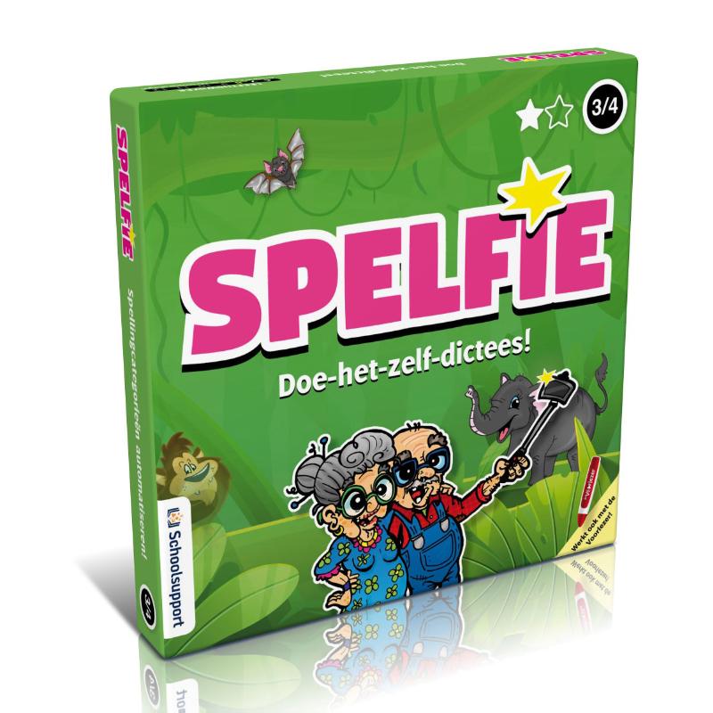 Omslag van Spelfie groep 3-4