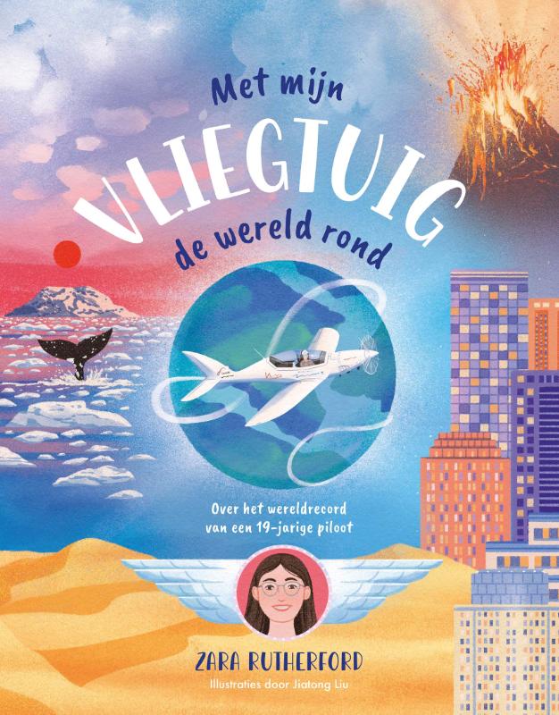 Omslag van Met mijn vliegtuig de wereld rond