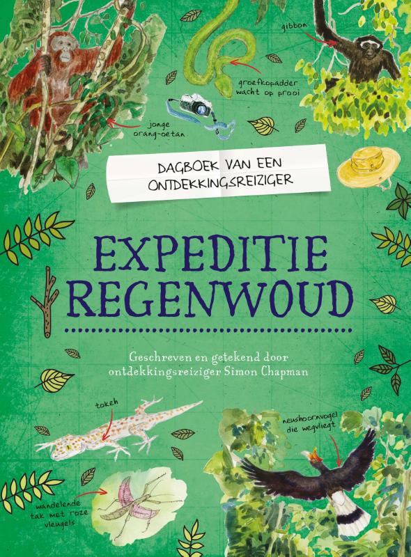 Omslag van Expeditie regenwoud