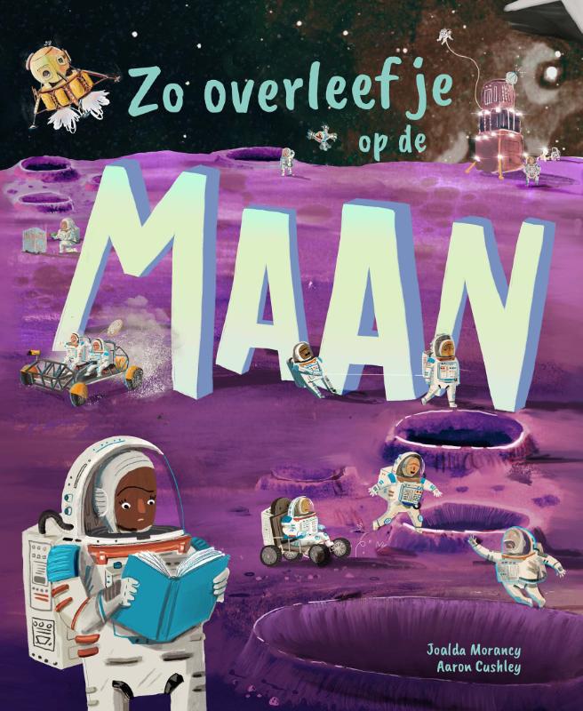 Omslag van Zo overleef je op de maan