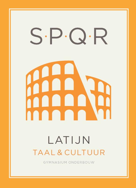Omslag van SPQR Latijn tekstboek leerjaar 1–3 / 3e editie (2025)
