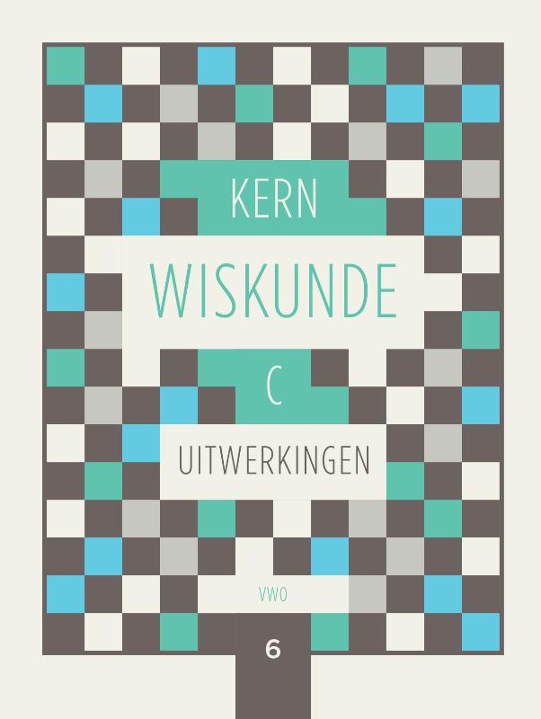 Omslag van KERN Wiskunde uitwerkingenboek vwo 6 wiskunde C