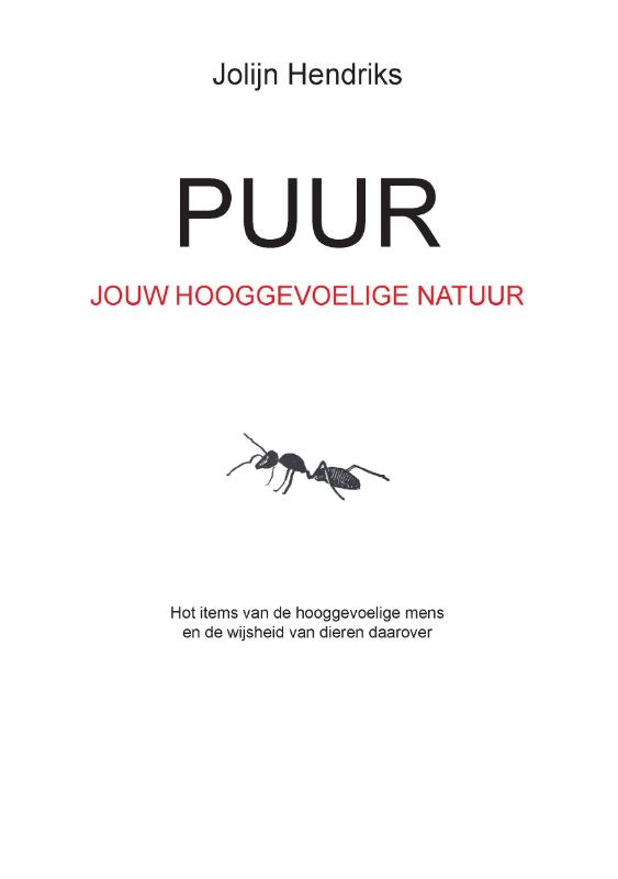 Omslag van Puur Jouw Hooggevoelige Natuur