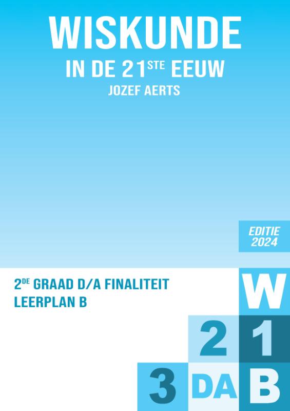 Omslag van 2de Graad D/A Finaliteit Leerplan B