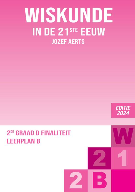 Omslag van 2de graad D-Finaliteit Leerplan B