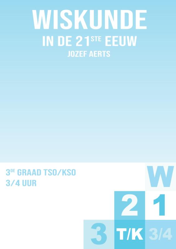 Omslag van 3de Graad TSO/KSO 3/4 uur wiskunde