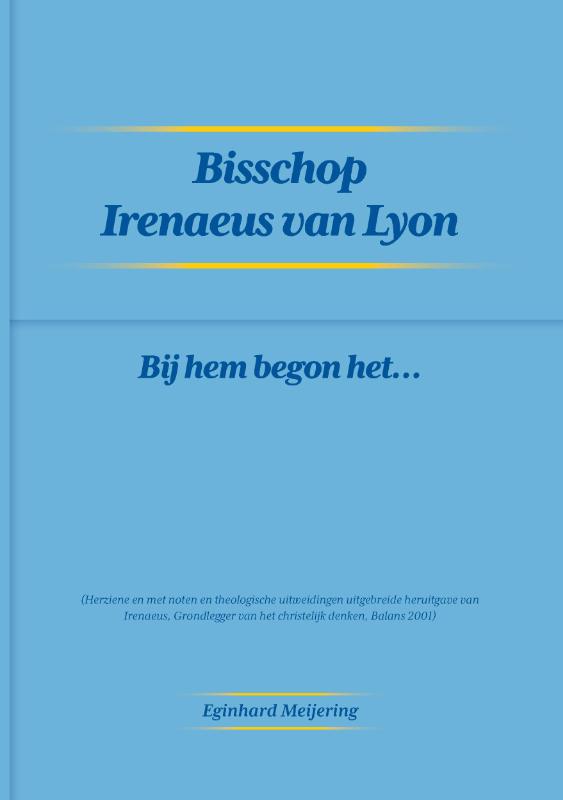 Omslag van Bisschop Irenaeus van Lyon