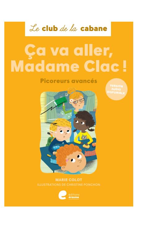 Omslag van Le club de la cabane - Ça va aller, Madame Clac ! (niveau 2) - Retail