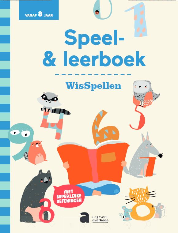 Omslag van Speel- en leerboek - Wisspellen 8+