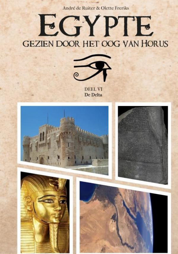 Omslag van Egypte, gezien door het Oog van Horus.