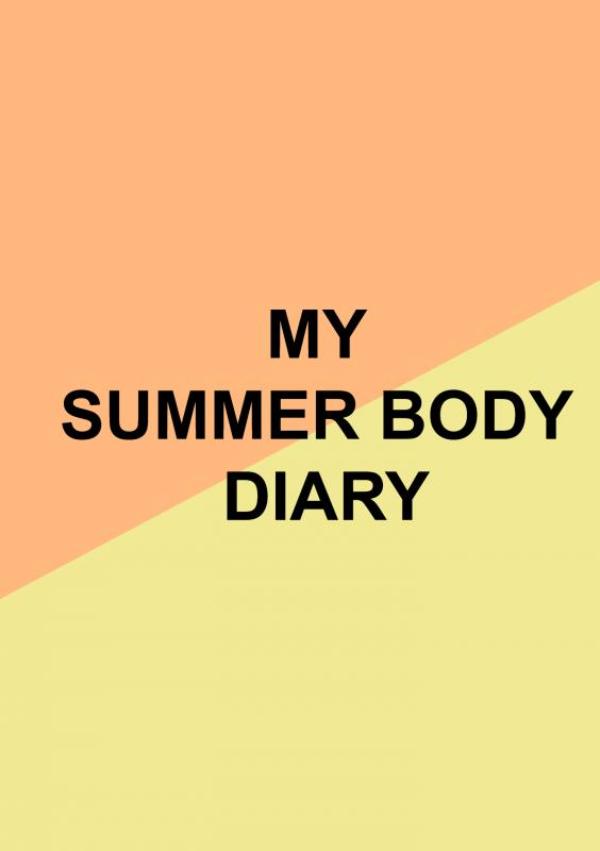 Omslag van My Summer Body Diary