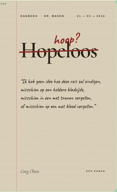Omslag van Hopeloos
