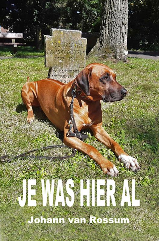 Omslag van Je was hier al