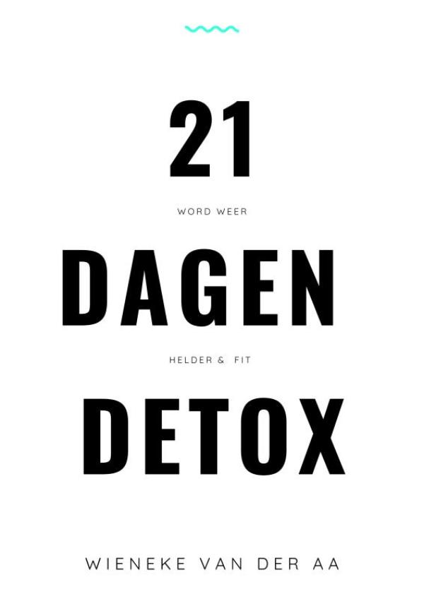 Omslag van 21 dagen detox